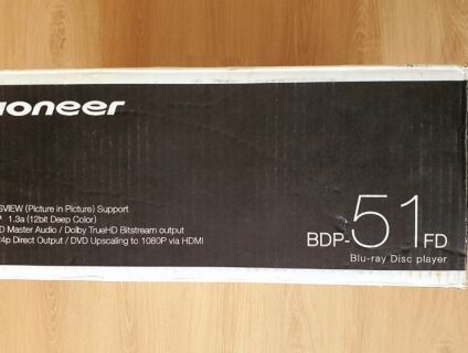 Cần bán bluray PIONEER BDP-51FD like new