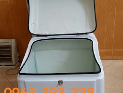 Thùng chở hàng, thùng ship hàng sau xe máy, thùng giao hàng nhựa compo