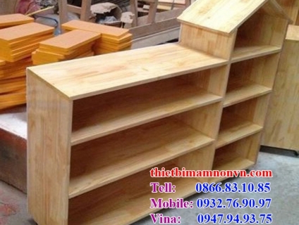 Kệ để đồ chơi bé mầm non