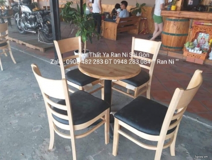 Bàn ghế quán ăn, Quán cà phê caffe, Quán nhậu đẹp Sài gòn HCM