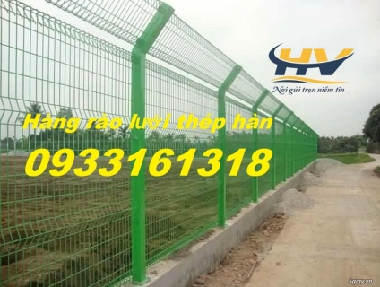 Hàng rào sắt, hàng rào lưới thép, hàng rào mạ kẽm