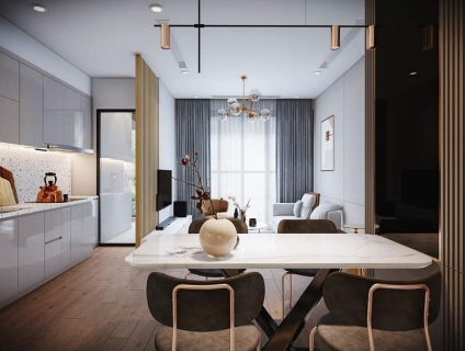 Bàn ăn Cavanli nâng tầm không gian "Bếp Xinh "