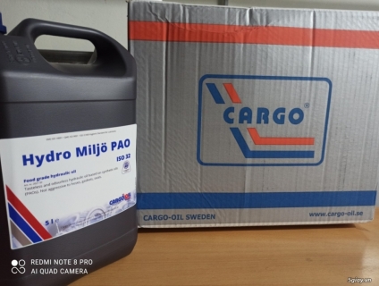 Dầu thủy lực #cấp thực phẩm gốc tổng hơp Hydro Miljo PAO 32_0789332327