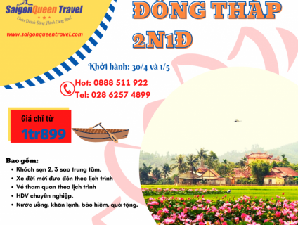 TOUR KÍCH CẦU MÙA LỄ 30/4 & 1/5