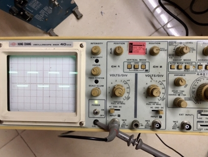 Oscilloscope seconhand 20mhz , 40mhz còn xài ok bán có bao xài