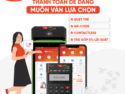 Đã đến lúc mọi cửa hàng đều cần 1 máy quẹt thẻ, tạo điều kiện tiện lợi