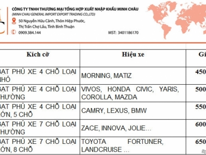 Sản xuất cung cấp bao trùm ô tô, bạt phủ ô tô