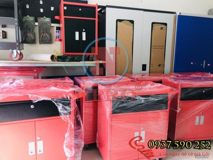 Tủ đựng đồ ghề sửa xe 3 ngăn Npro