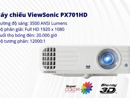 Máy chiếu phim 3D - Full HD - Viewsonic PX701HD giá cực tốt