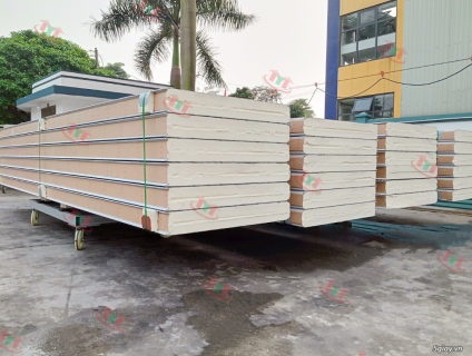 Panel PU 10 cm lắp đặt phòng sạch, kho lạnh âm sâu - 0919.962.156