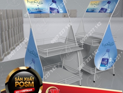 Kệ sắt quảng cáo, kệ sắt trưng bày sản phẩm, kệ sắt lắp ráp