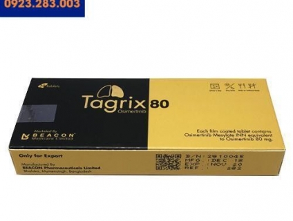 Thuốc Tagrix 80mg Điều trị ung thư phổi