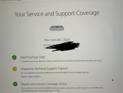 Bán Mac Mini M1 bản base