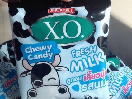 { Hot } Combo 2 bịch kẹo sữa XO Fresh Milk Thái Lan 140G