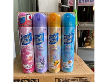 { Hot } Combo 2 chai xịt thơm phòng Daily Fresh Thái Lan