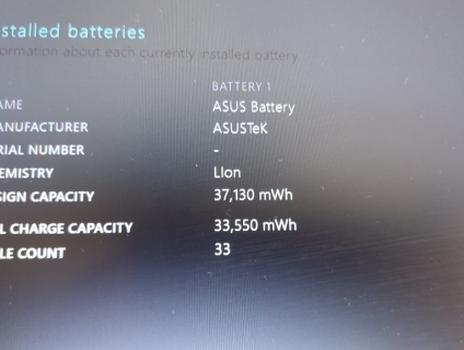 Asus vivobook A512FCA  I5 gen 10/8gb/512