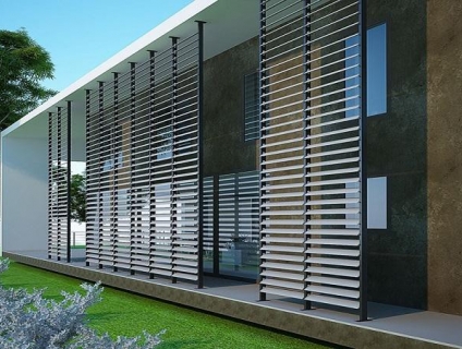 Lam nhôm chắn nắng bảo vệ tổng thể ngôi nhà