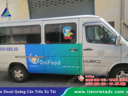 Thi công quảng cáo trên xe tải chuyên nghiệp giá rẻ tại Tp.HCM