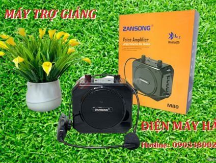 Máy trợ giảng Zansong M80 nhỏ gọn, pin xài lâu