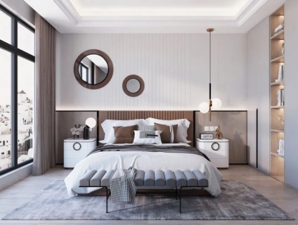 10 bí quyết trang trí nội thất phòng ngủ gọn gàng, ít chiếm diện tích