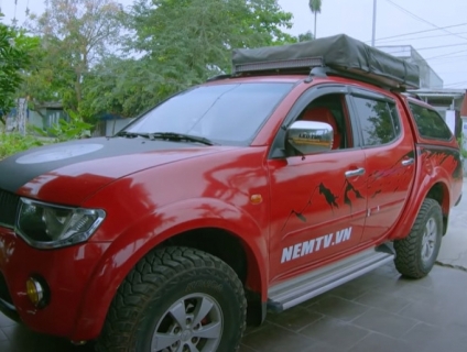 Cần để lại lều gắn nóc xe ô tô đi phượt, cắm trại, du lịch