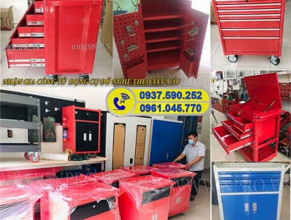 Tủ đựng đồ nghề 2 cánh chất lượng, giá tốt tại NPRO - Sản xuất theo YC