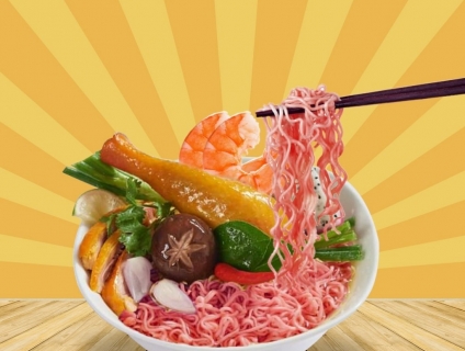 Mì Thanh Long Caty - Mì Trái Cây Đầu Tiên Trên Thế Giới