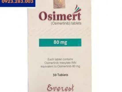 Thuốc Osimert 80mg điều trị ung thư phổi EGFR giá tốt nhất hà nội hcm