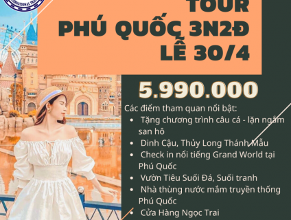 Tour du lịch Phú Quốc 3N2Đ