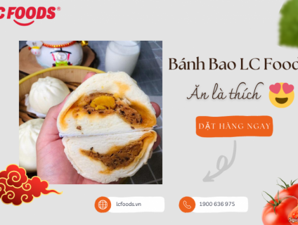 Bánh bao LC Foods - Ăn là thích