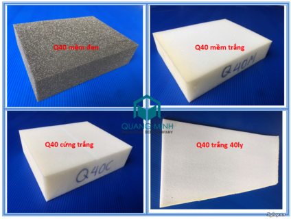 Mút xốp PU chèn lót đóng hàng đồ điện tử, hàng hóa gia dụng...