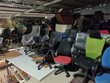 Kho Bàn Ghế Văn Phòng Cũ Thanh Lý Giá Rẻ TPHCM
