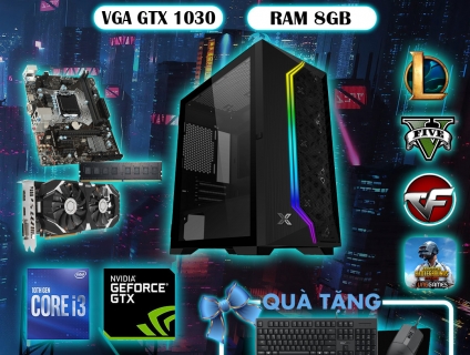 BUILD PC I3 10100F - VGA GTX 1030 - RAM 8GB - SSD 120GB