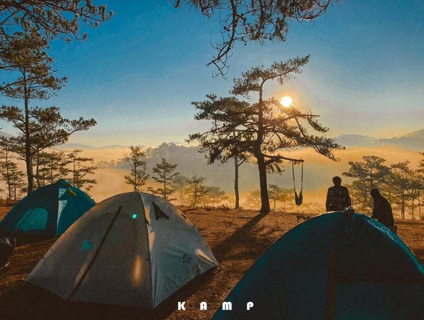 Dịch vụ Setup Tour cắm trại Đà Lạt