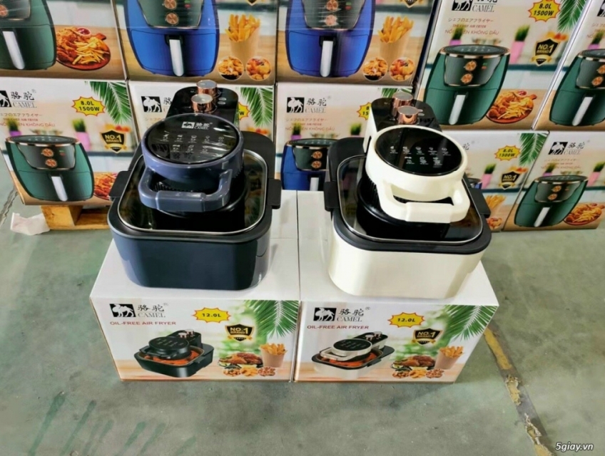 NỒI CHIÊN KHÔNG DẦU CAMEL 7L,8L,10L,12L Giá Tốt!!!