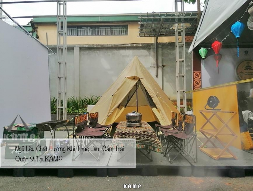 Ngủ Lều Chất Lượng Khi Thuê Lều Cắm Trại Quận 9 Tại KAMP