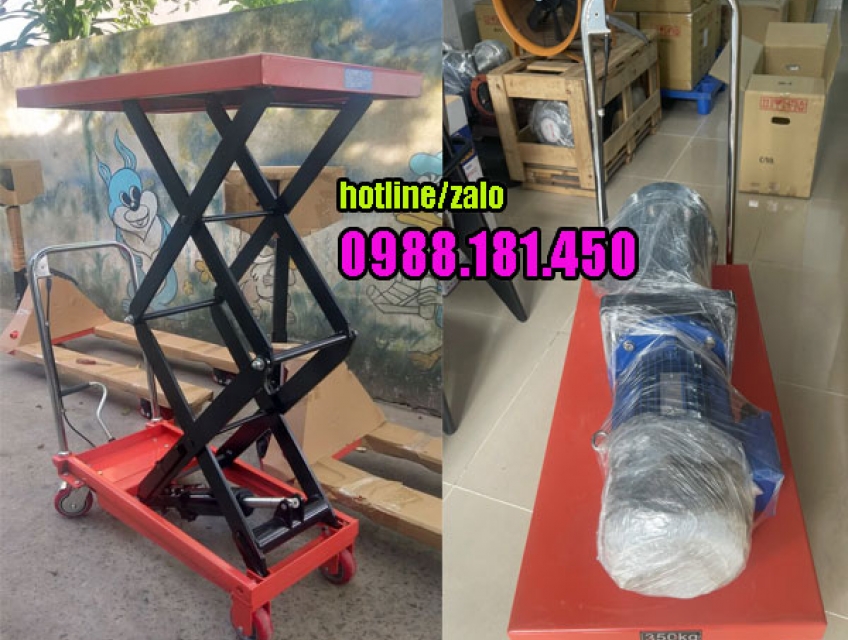 Cần bán xe nâng bàn 350kg wp350 giá gốc