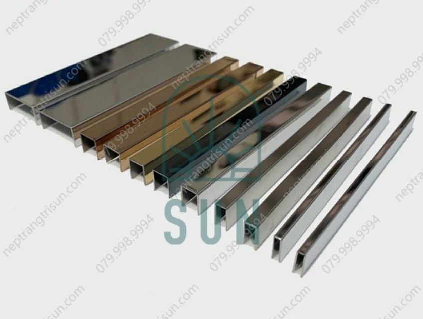 Nẹp chữ U Trang Trí Nội Thất Bằng Inox 304 Bình Dương