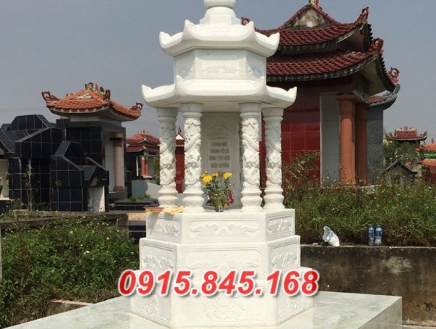 3+ mẫu mộ tháp đá dòng họ đẹp bán bắc ninh