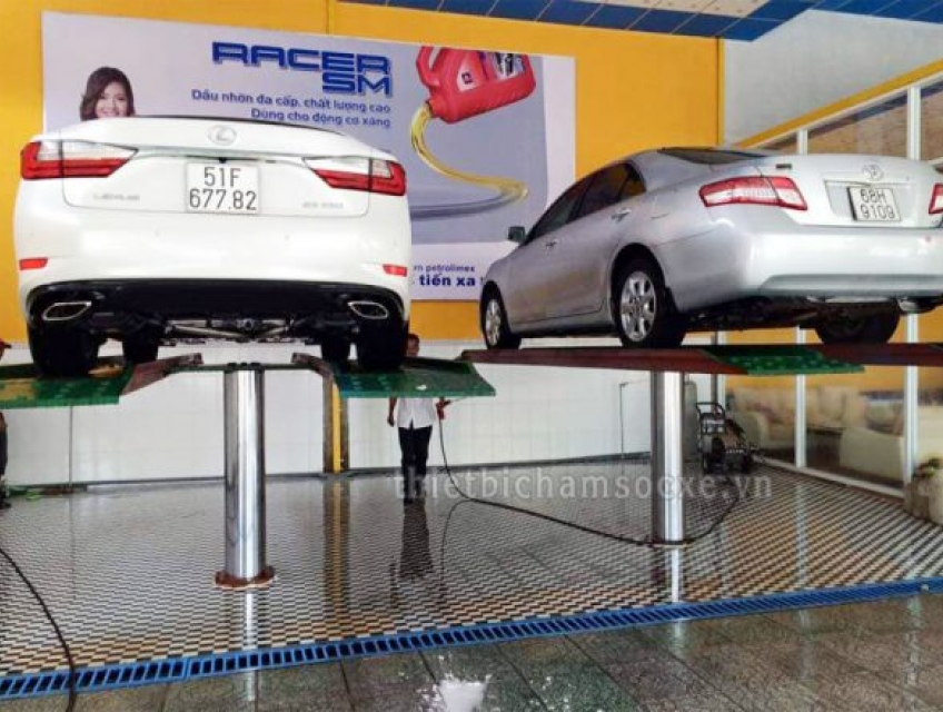 Những lỗi thường gặp khi sử dụng cầu nâng rửa xe ô tô