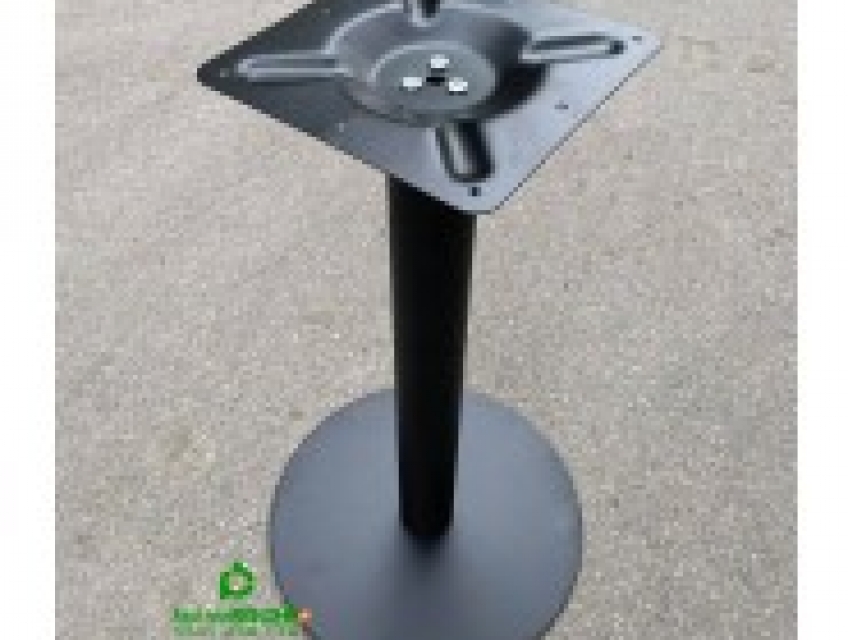 Chân bàn cafe trụ tròn sắt màu đen và màu trắng