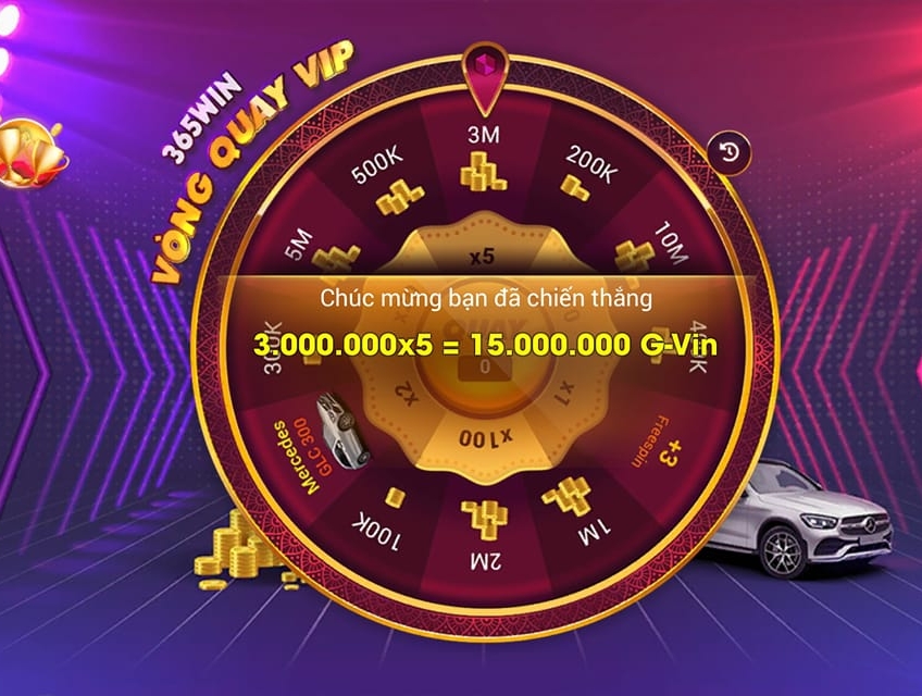 Nhận Vòng Quay VIP G88 , Gamvip , 88VIN tháng 3/2023 tại g88vin.link