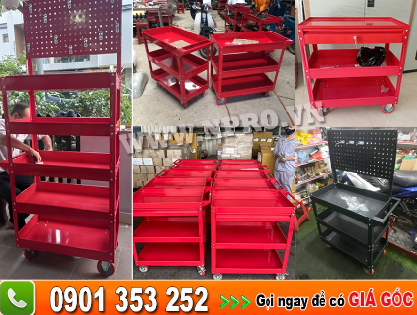 Tủ chứa đựng đồ nghề chuyên nghiệp hoá cửa tiệm