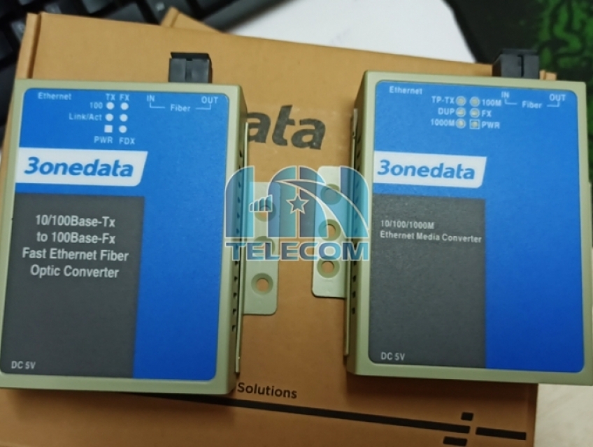 Converter 3ONEDATA 3012-SS-SC-20KM 1 sợi 1Gbs