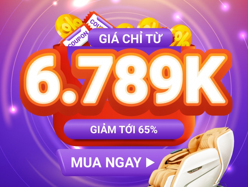 Ghế massage NKSPORT xoa bóp tốt cho bàn chân?