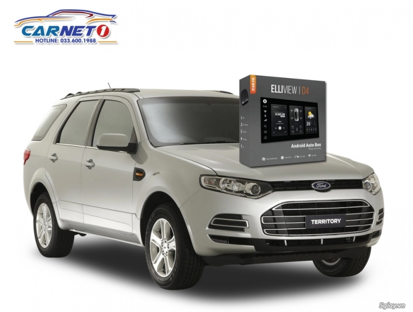 Lắp android box cho xe ô tô Ford Territory tại Hà Nội