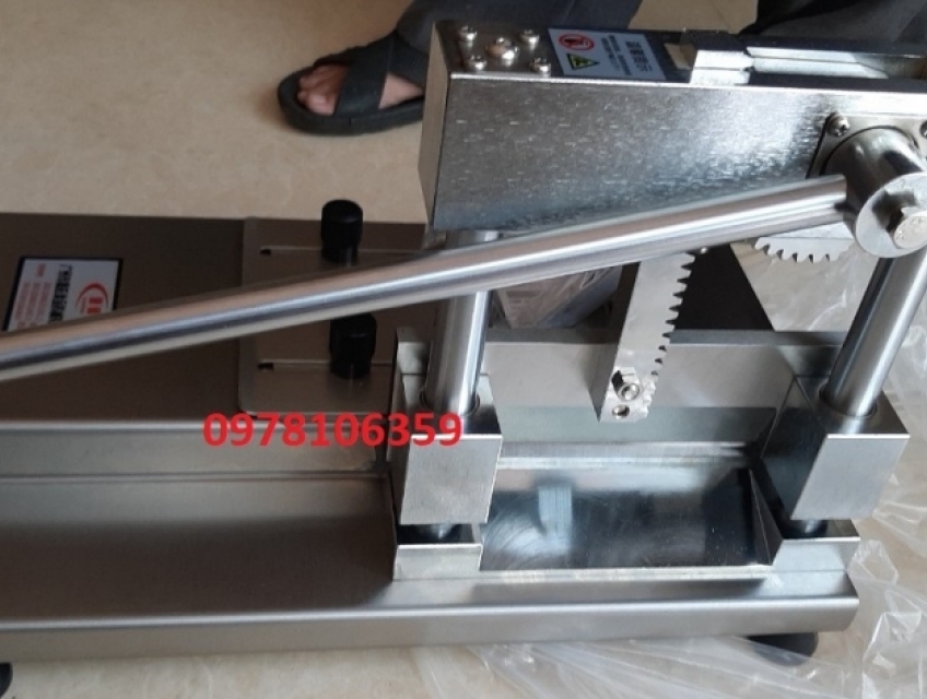 Máy chặt giò heo, máy chặt thịt thủ công, máy chặt sườn non/ móng heo