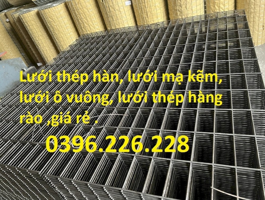 Địa chỉ kho bán lưới thép hàn đen, thép hàn mạ kẽm dây phi 2, phi 3.