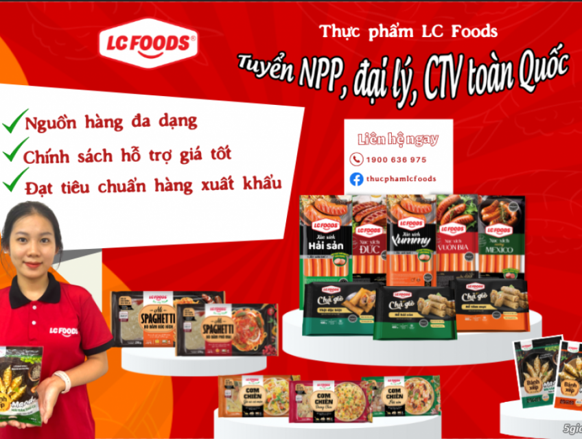 cháo ăn liền LC Foods