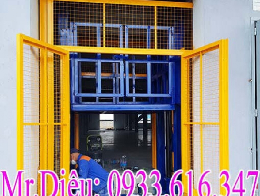 Thang nâng hàng 500kg hiệu quả nâng tối ưu